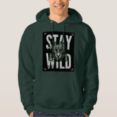 Bleibe Wild Leopard T - Shirt Design (Vorderseite)