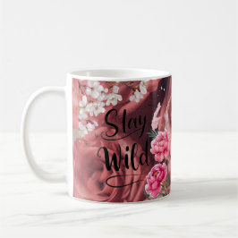 Bleibe Wild Liebe Tasse