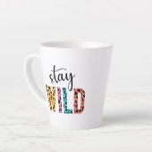 Bleibe Wild Milchtasse (Linke Ecke)