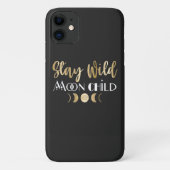 Bleibe Wild Moon Child Case-Mate iPhone Hülle (Rückseite)