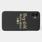 Bleibe Wild Moon Child Case-Mate iPhone Hülle (Rückseite (Horizontal))