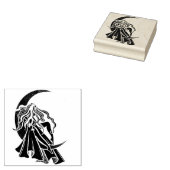 Bleibe Wild Moon Child Gummistempel (Stempel)