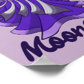 Bleibe Wild Moon Child Moon Goddess Art MoonChild Poster (Ecke)