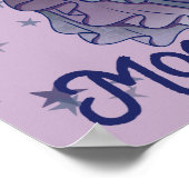 Bleibe Wild Moon Child MoonChild Bly Dancer Art Poster (Ecke)