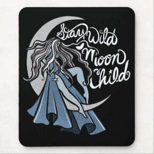 Bleibe Wild Moon Child Mousepad