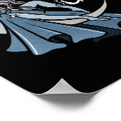 Bleibe Wild Moon Child Poster (Ecke)