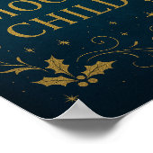 Bleibe Wild Moon Child Poster | Mystical Night Sky (Ecke)