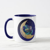 BLEIBE WILD MOON KIND Chow 11 oz Tasse (Links)