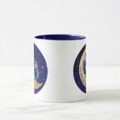 BLEIBE WILD MOON KIND Chow 11 oz Tasse (Zentrum)