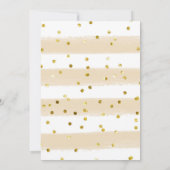 Bleibe Wild Moon Kinderdusche Einladung (Rückseite)