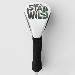 Bleibe Wild - Naturlich Inspiriert Design Golf Headcover