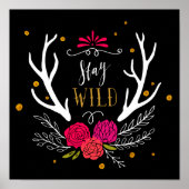 Bleibe Wild Poster (Vorne)