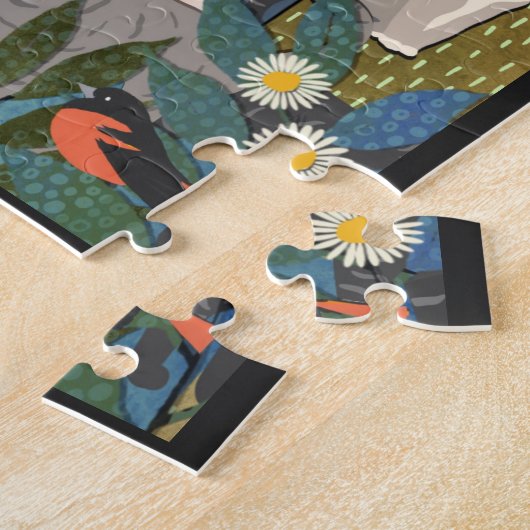 BLEIBE WILD SINTI UND ROMA CHILD - JIGSAW PUZZLE (Seite)