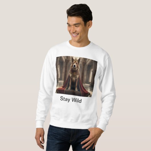 Bleibe Wild Sweatshirt (Vorne ganz)
