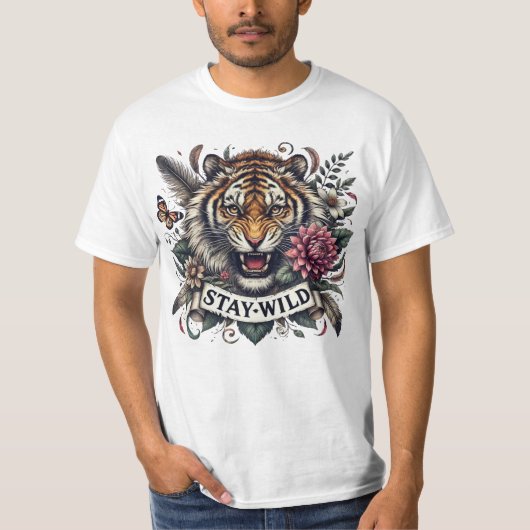 Bleibe Wild T - Shirt (Vorderseite)