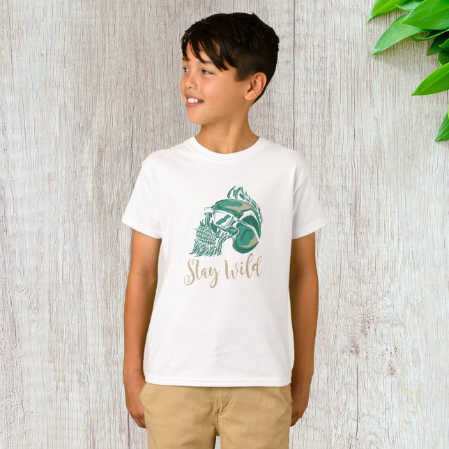 Bleibe Wild T - Shirt (Von Creator hochgeladen)