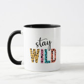 Bleibe Wild Tasse (Links)