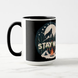 Bleibe Wild Tasse