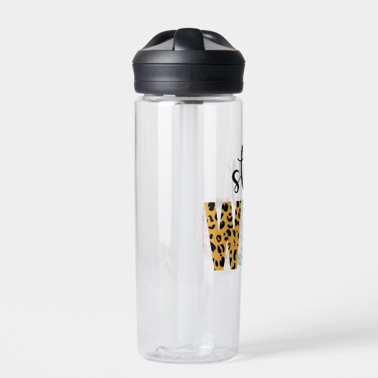 Bleibe Wild Trinkflasche (Vorderseite)