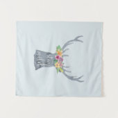 Bleibe Wild Wandteppich (Vorderseite (Horizontal))