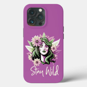 Bleibe Wildkind der Blume Case-Mate iPhone Hülle