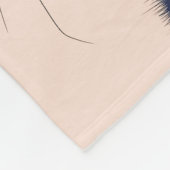 Bleibe Wildleder, Blume Kinderkatze Blumenfleece L Fleecedecke (Ecke)