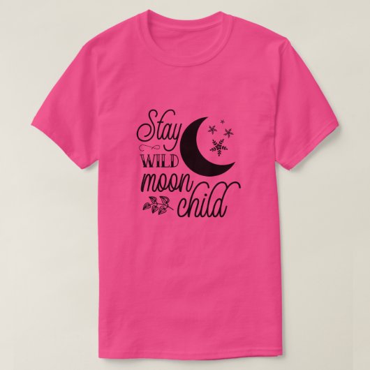 Bleibe-Wildmond-Kind01 T-Shirt (Design vorne)