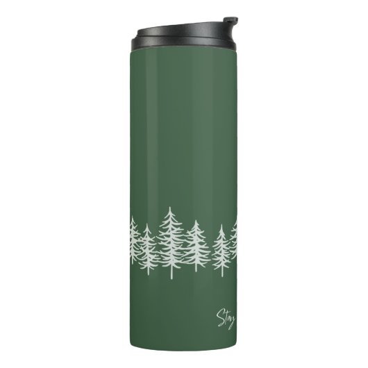 Bleibe Wildtiere, Sip Free Travel Mug Insullierte Thermosbecher (Nach links gedreht)