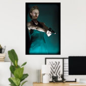 BLEIBE, WO SIE SIND POSTER (Heimbüro)