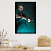 BLEIBE, WO SIE SIND POSTER (Küche)