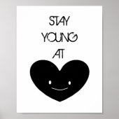 Bleibe Young bei Heart Poster (Vorne)