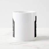 Bleibe Zuhause 2 Jumbo-Tasse (Vorderseite)