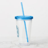 Bleibe Zuhause Acryltrinkbecher (Links)