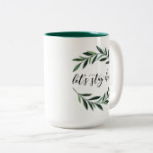 Bleibe Zuhause Coffee Tasse (VorderseiteRechts)