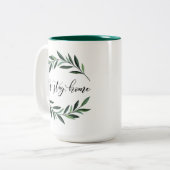 Bleibe Zuhause Coffee Tasse (Vorderseite Links)