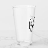 Bleibe Zuhause Glas (Rechts)