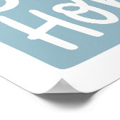 Bleibe Zuhause Poster (Ecke)