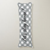 BLEIBE ZUHAUSE! SEITENSCHLÄFERKISSEN (Vorderseite Vertikal)