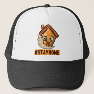 Bleibe Zuhause Truckerkappe