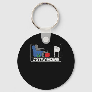 Bleibe Zuhause Watch TV Beer Fernsehfilm Show Gesc Schlüsselanhänger