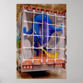 Bleibe zurück 500 Meter! Poster (Vorne)