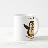 Bleibe zurück: Koffein hat nicht eingesteckt Kaffeetasse (VorderseiteRechts)