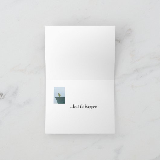 bleiben feiertagskarte (Innenseite)