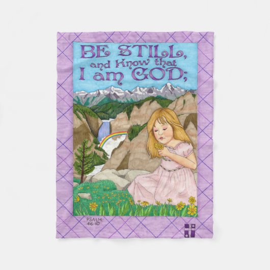 bleiben fleecedecke (Vorderseite)