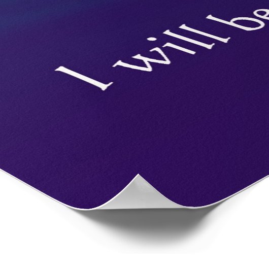 bleiben poster (Ecke)