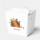 Bleiben Sie auf Igel und Herz Geschenkschachtel (Rückseite)