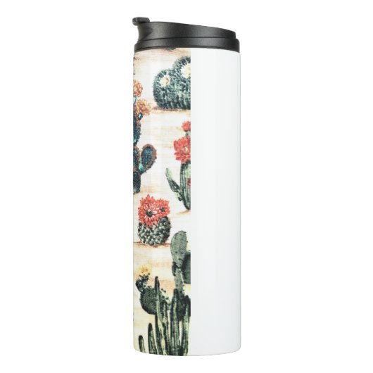 Bleiben Sie dran Thermosbecher (Nach rechts gedreht)