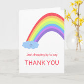 Bleiben Sie dran, um DANK IHNEN zu sagen. Personal Karte (Gelbe Blume)