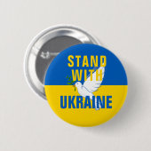 Bleiben Sie mit der Taste Ukraine Button (Vorne & Hinten)