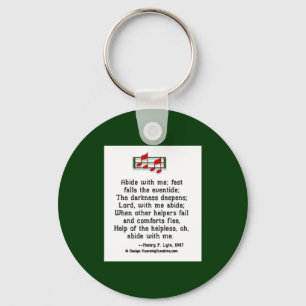 Bleiben Sie mit mir Schlüsselanhänger